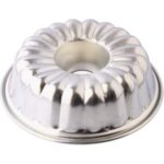 Menzir - Aluminium - Cakevorm/Bakvorm - Zilver - Set van 3