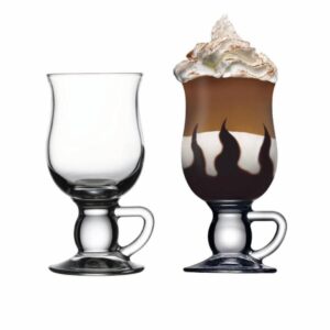 Pasabahce Irish - Koffie/Thee Glazen Bekers - Set van 2