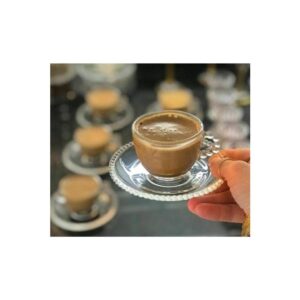 Perotti - Koffie/Thee Glazen Bekers + Schotels - 6 Persoons