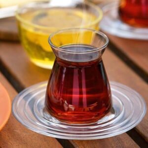 Pasabahce Samanyolu - Turkse Thee glazen set - 12 stuks