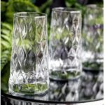 Pasabahce Leafy - Longdrink Glazen Bekers - Set van 4
