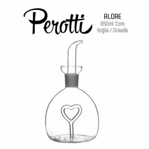 Perotti Alore - Öl/Essig Flasche - 500ml- Glas