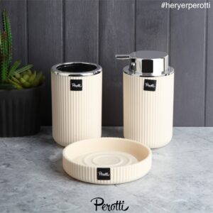 Perotti Lisbon - 3-delig Badkamer Set - Crème
