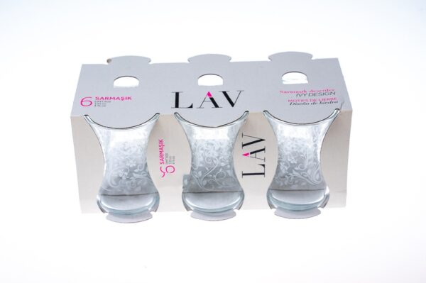 LAV Sarmasik - Turkse Theeglazen - 6 stuks