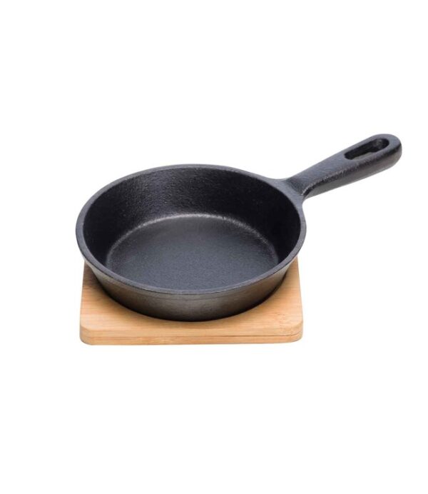 Cosy&Trendy - Gietijzeren Pan met Plankje