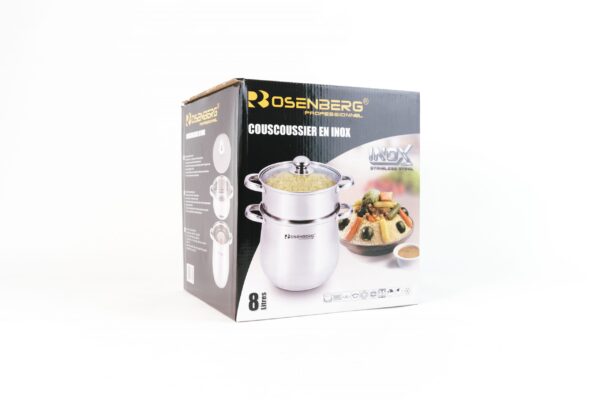 Rosenberg - CousCous Pan/Couscoussier - 8LT