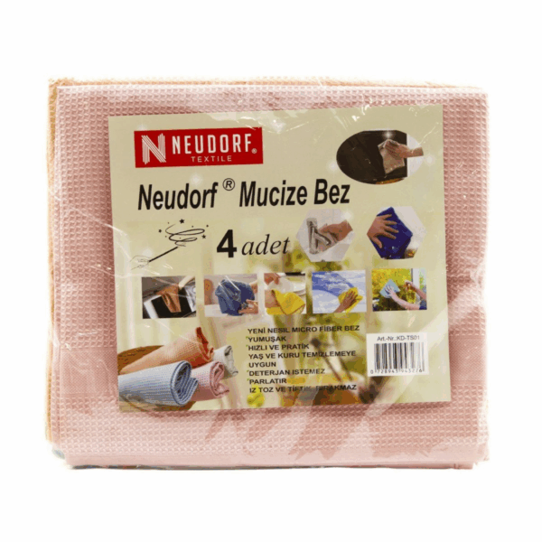 Neudorf Mucize Bez – 8’li Mikrofiber Temizlik Bezi Seti