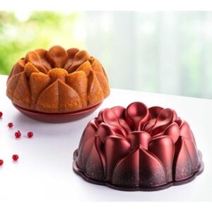 Nehir Begonya - 26cm Cake Bakvorm - Dökum Kek Kalibi - Rood