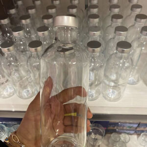 Pasabahce Iconic- Glazen Fles met Dop - Kapakli Cam Sise - 500ml - Set van 2