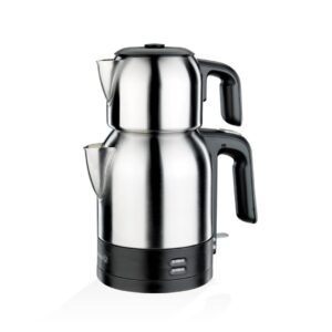 Korkmaz Demkolik - Electrische Turkse Theepot - Elektrikli Cay Makinesi - 2.7L