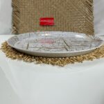 Homestar - Altin Mermer - Yuvarlak Tepsi - 36cm  -  Goud marble - Afbeelding 2