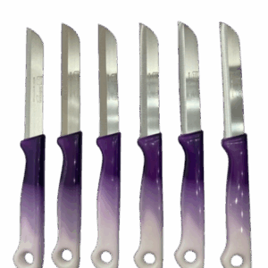 Solingen Fruitmessen - Kartelmessen - Meyve Bicagi - New Model - Set van 6 - Paars wit
