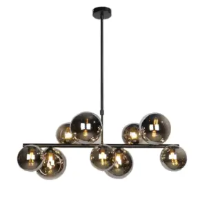 Homestar Hanglamp - 9 lichts - Glas - Smoke