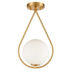 Homestar Hanglamp - 1 lichts - Glas - Goud