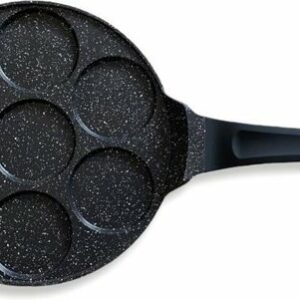 Bavary - 7 in 1 Pancake Pan - 26cm - Zwart