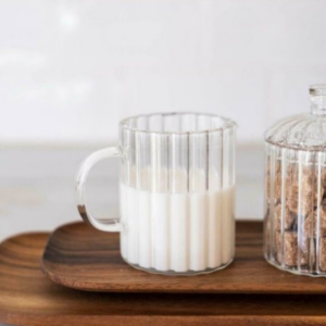 Almina Leonie - Glazen Bekers - Cam Bardak Takimi - Set van 2