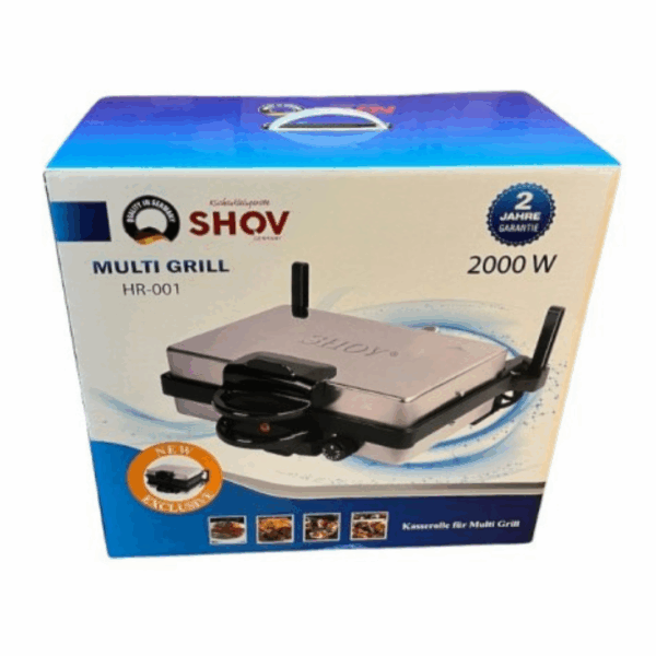 Shov Multi Grill - 2000W - Lahmacun Makinesi