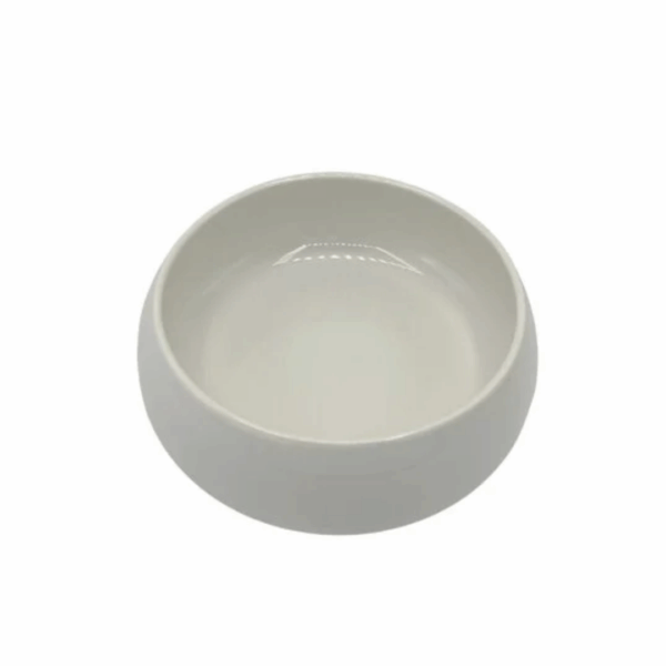 Chubby Porseleinen Saladekom – Ø22 cm – 8,5 cm hoog – Geschikt voor Salades, Pasta & Meer - Afbeelding 2