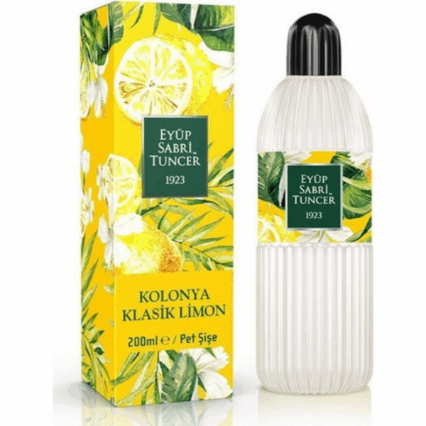 Eyüp Sabri Tuncer Kolonya Klasik Limon – 400 ml – Verfrissende Citroengeur – Hygiënisch & Verkoelend – Pet Fles